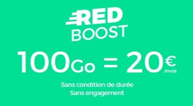 Forfait RED Boost 100Go