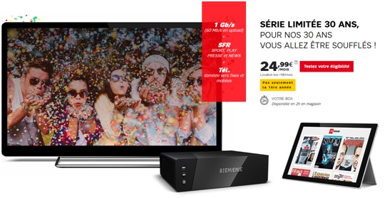 Série Limitée 30 ans SFR