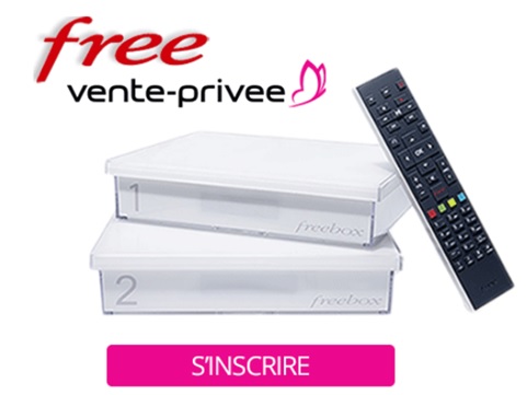 Vente privée Freebox