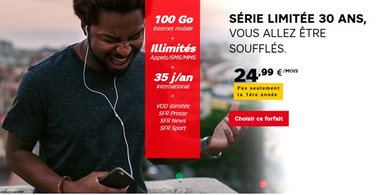 Série Limitée 30 ans SFR