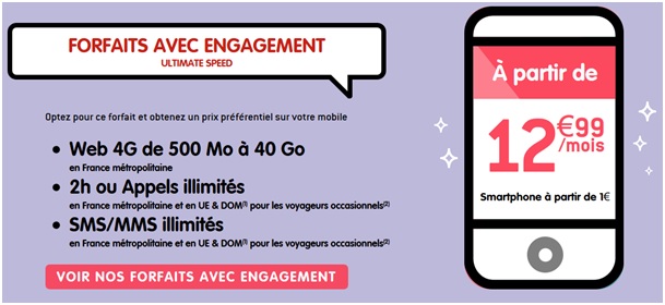 forfaits ultimate speed