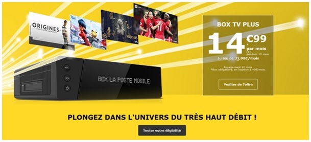 Box TV Plus La Poste Mobile