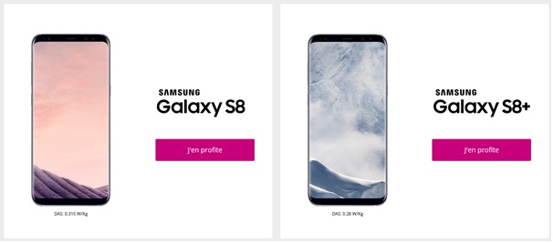 Samsung Galaxy S8 et S8+