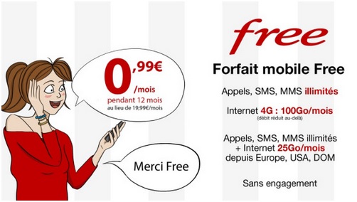 vente flash Free Mobile