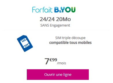 Forfait B&YOU