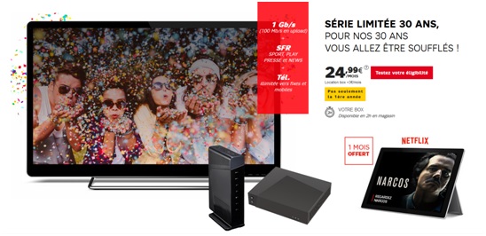 Série Limitée 30 ans SFR