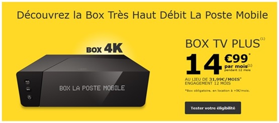 Box TV Plus La Poste mobile
