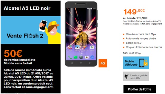 alcatel-a5-led-venteflash-orange