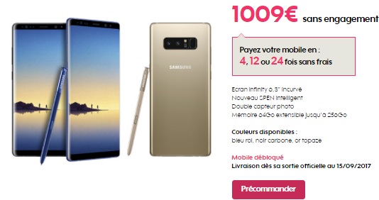 precommande-note8-sosh