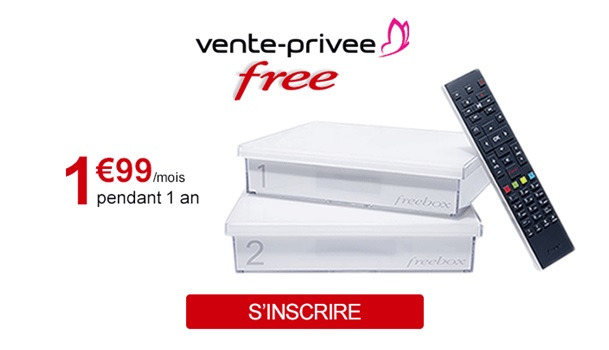 vente privée Freebox