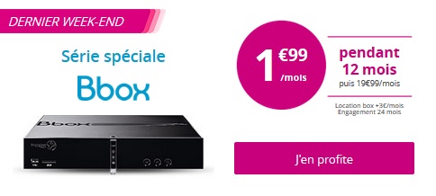 Série Spéciale Bbox