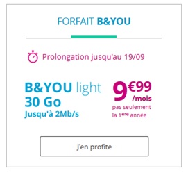 Forfait B&yOU