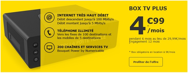 La Poste Mobile Box TV Plus