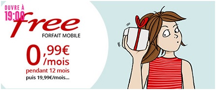 Ouverture de la nouvelle vente privée Free Mobile