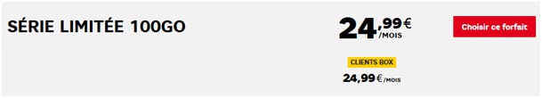 Série Limitée 100Go SFR