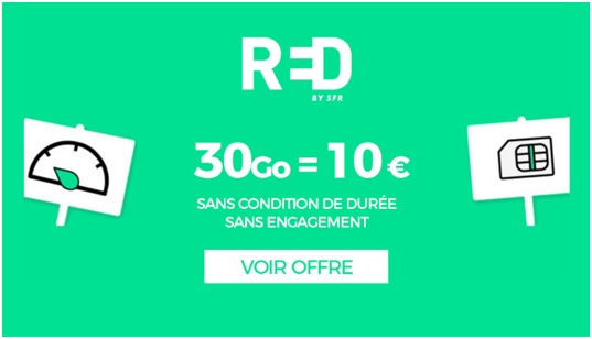 Forfait RED 30Go