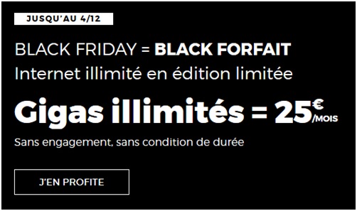 Black forfait RED by SFr