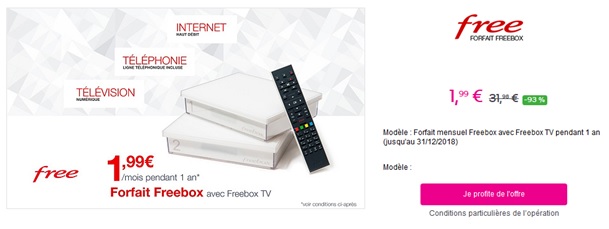 vente privée Freebox