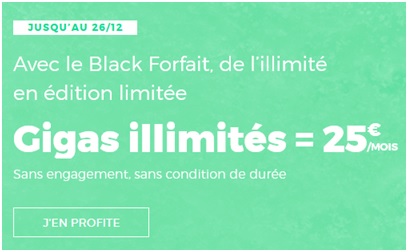 Forfait gigas illimités