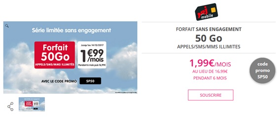 Vente privée NRJ Mobile