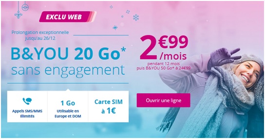 B&YOU Série Spéciale 20Go