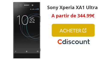 Xperia XA1 ultra cdiscount