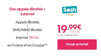 sosh by orange