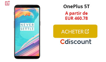 OnePlus 5t cdiscount