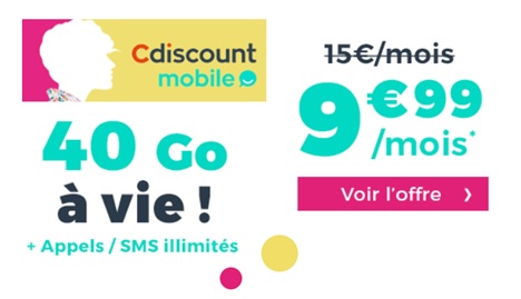 Forfait Cdiscount MObile