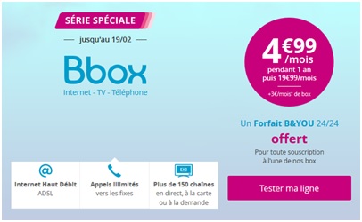 Série Spéciale Bbox