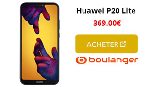 Huawei P20 Lite Boulanger