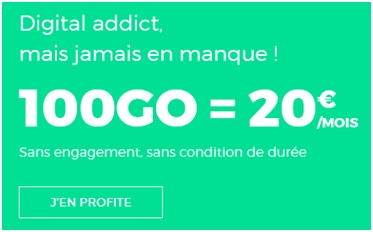 Forfait RED 100Go
