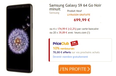 galaxys9-rakutenpriceminister