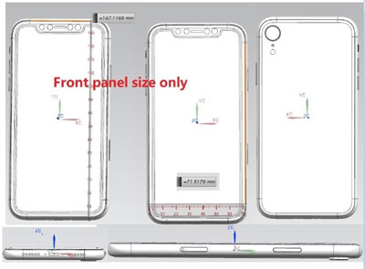 iphone LCD schéma