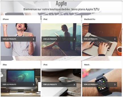 Boutique Apple Vente du Diable