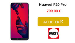 huawei p20 pro darty