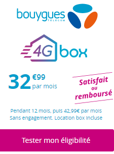 test eligibilité 4G Box de Bouygues