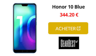 Honor 10 blue