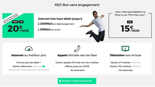 RED by SFR box