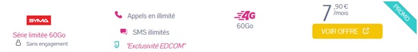 Forfait Syma Mobile