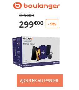 pack huawei P20Lite avec enceinte et étui