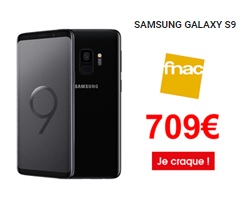 Samsung Galaxy S9 French Days Fnac