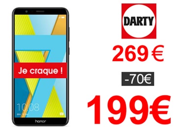 Le Honor 7X Darty