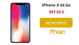 iphone x fnac