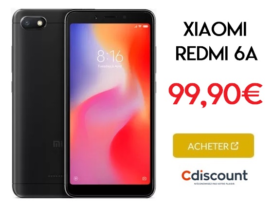 xiaomi-redmi-6A-promo-cdiscount