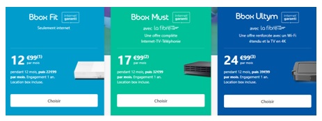 3 offre bbox en promo