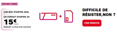 Offre Mobile et box sfr