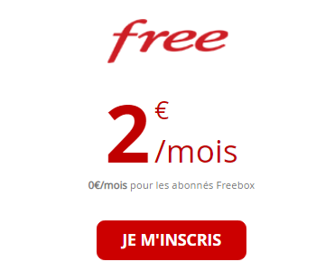 forfait Free 2€