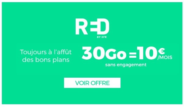 le forfait RED 40Go