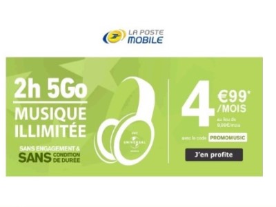 la forfait la poste 2h